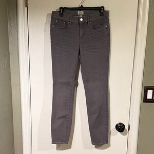 J. Crew Women's Skinny Jeans in Gray